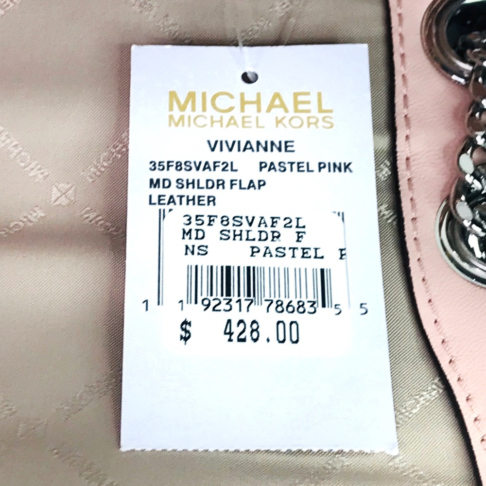 Michael Kors Vivianne Shoulder Flap Crossbody Bag - Picture 8 of 8